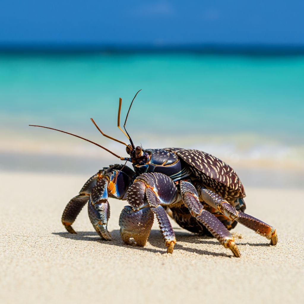 石垣島にはヤシガニ